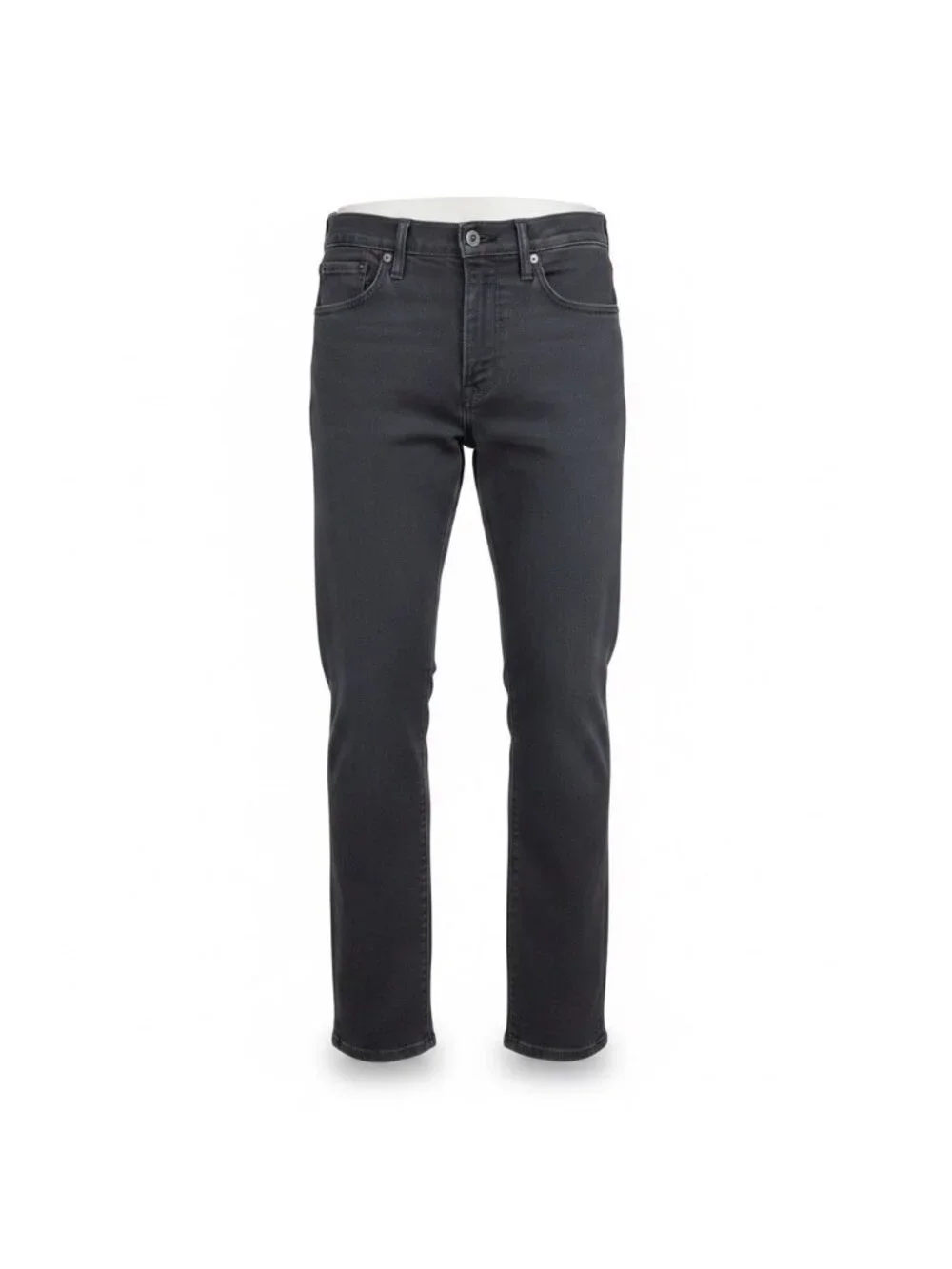 Levis Mens Dark Gray Straight Fit Jeans Style 541 Size W33 L32